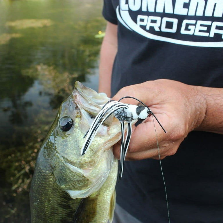 Lunkerhunt Dragonfly Weedless Topwater Fishing Lure, Realistic