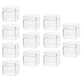 thumbnail image 4 of 12 Uds. Cajas pequeñas de caramelos transparentes de 1,97 pulgadas, a prueba de polvo, a prueba de agua, contenedor de embalaje de regalo para Gloria cajas de dulces, 4 of 9