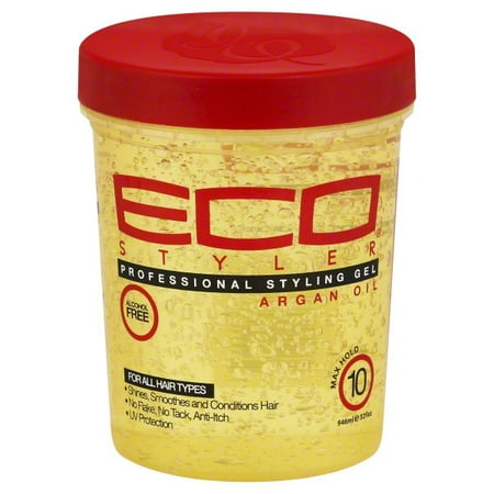 Eco Styler Max Hold 10 Argan Oil Professional Styling Gel, 32 fl (Best Eco Styler Gel For Natural Hair)