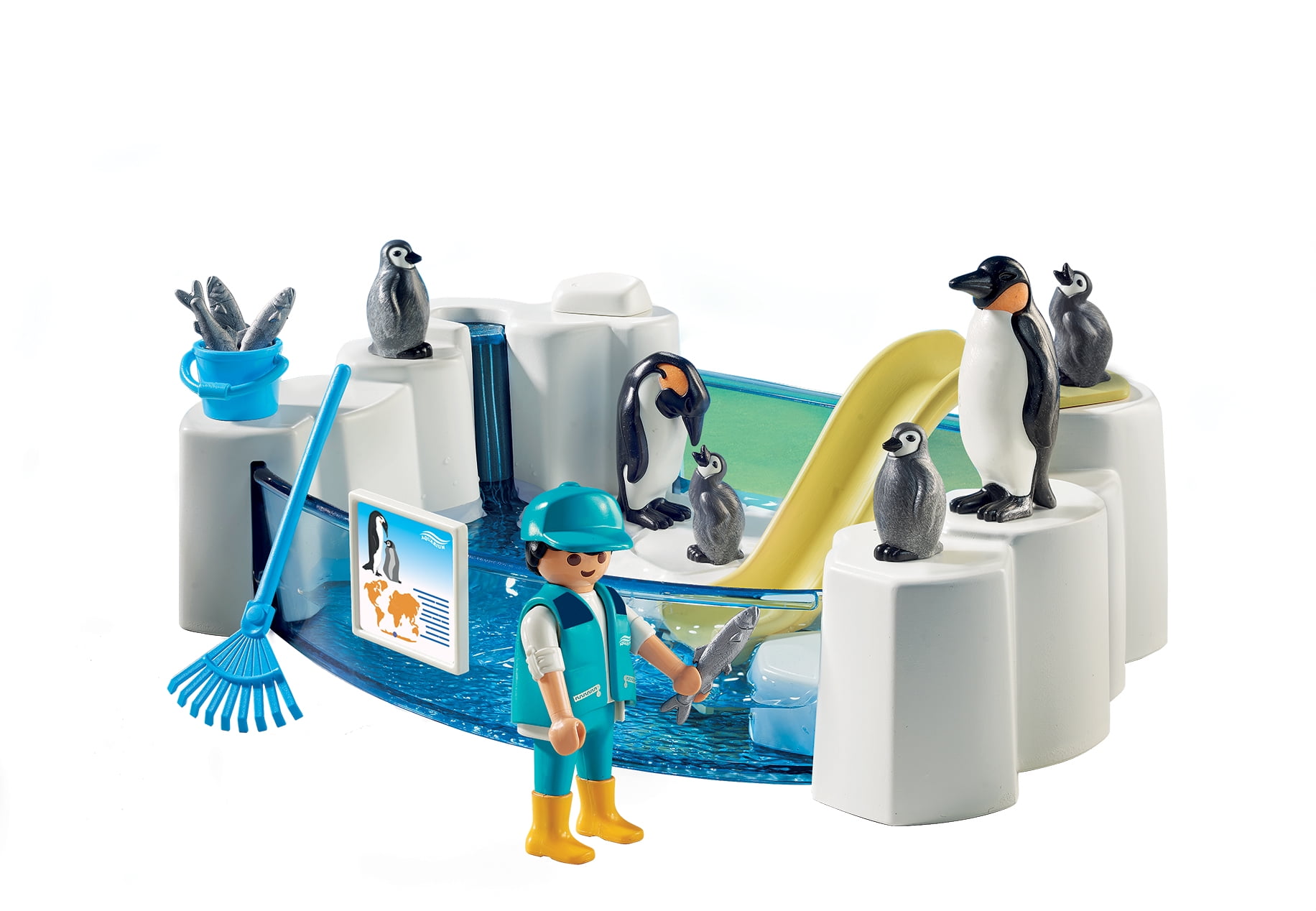 playmobil penguin pool