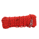 thumbnail image 3 of Yuarrent Cuerda de escalada Poliéster Antideslizante Alambre resistente al desgaste Múltiples cuerdas de seguridad Paracord Cordón de carpas Rojo 20m, 3 of 6