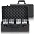 thumbnail image 1 of Caja de almacenamiento de tarjetas VEVOR 120 PSA graduada con cierre para 84 BGS, 1 of 9