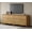 Oak Brown, variant on Modern 12-Drawer Double Dresser, Wooden Chest of Drawers with Oak Brown Wood Finish, 95" Wide