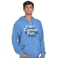 thumbnail image 5 of Here Comes Fun Energetic Zip Up Hoodie Men's Women's Brisco Brands S, 5 of 6