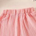 thumbnail image 6 of HCNTES Baby Girl Clothes 1T 2T 3T 4T 5T 6T Toddler Baby Girl Summer Clothes Set Short Sleeve T-shirt Tops Floral Bottom Pants Outfits 2Pcs, 6 of 9