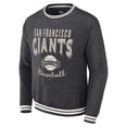 thumbnail image 2 of Men's Darius Rucker Collection by Fanatics  Heather Charcoal San Francisco Giants Vintage Pullover Sweatshirt, 2 of 3