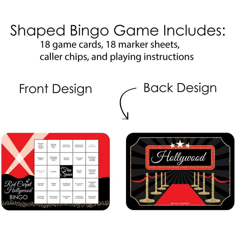 Award Show Bingo Printable {free printables}