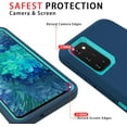 thumbnail image 4 of for Samsung Galaxy S20 Plus Case, Shockproof Dropproof Galaxy S20 Plus Case, Heavy Duty Protective for Samsung S20 Plus Case 6.7 Inch (Turquoise), 4 of 14