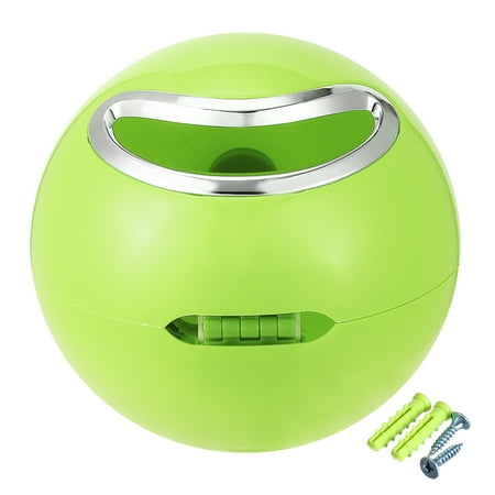 Abs Plastic Green - Uxcell 180mm Dia ABS Plastic Green Dual-Purpose Round Toilet Roll Paper Holder