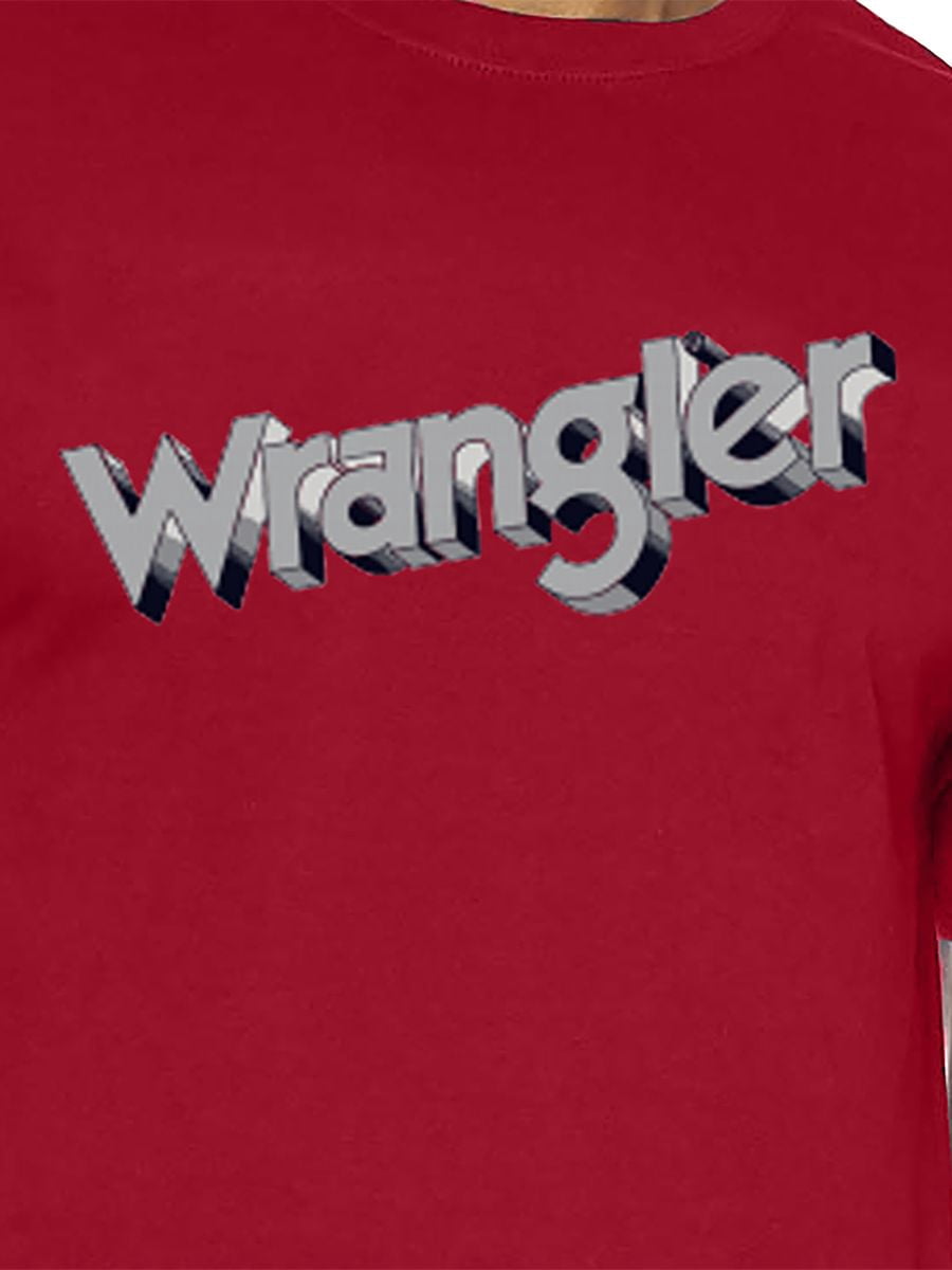 Wrangler Men's Big and Tall Graphic Logo T-Shirt ,Big Size Up to 6X and Tall Size Up to 4XT