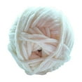 thumbnail image 2 of Mainstays Chenille Yarn, Cream, 100% Polyester, 10.5 Oz, 315 Yards, 2 of 3
