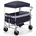 thumbnail image 1 of Safety 1st Summit 4 Seater Wagon Stroller, Quad Wagon Stroller with Canopy, Stroller Wagon for Kids, Foldable Kids Wagon Stroller, Navy Ink, 1 of 5