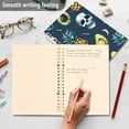 thumbnail image 5 of Fruit Skeleton Ring Binder Notebook Journey Note Diary College Ruled Spiral Notebook Study Loose Leaf Paper A5 60 Pages, 5 of 8