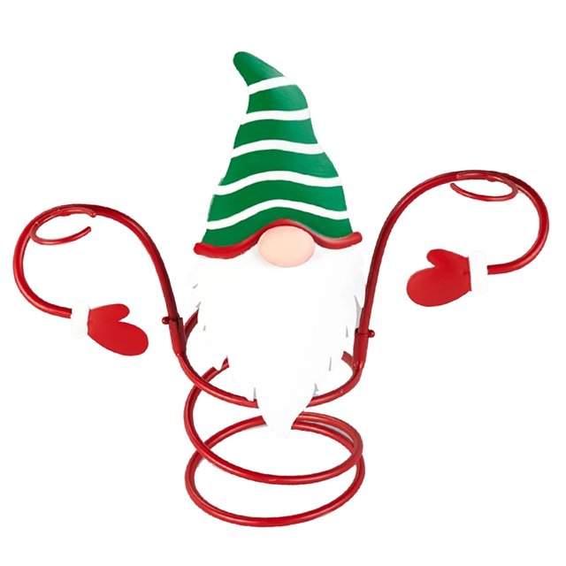 Botella de vino de vacaciones Soportes de vidrio Encimera Decoración de fiesta de Navidad