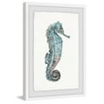 thumbnail image 3 of Marmont Hill Pastel Seahorse Framed Wall Art, 3 of 5