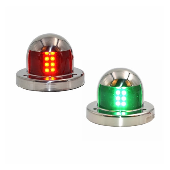 12V DC Boat Anchor Lights 135° LED Gation Stern Light Marine Yachts Stainless Steel Corrosion Resistant Materials