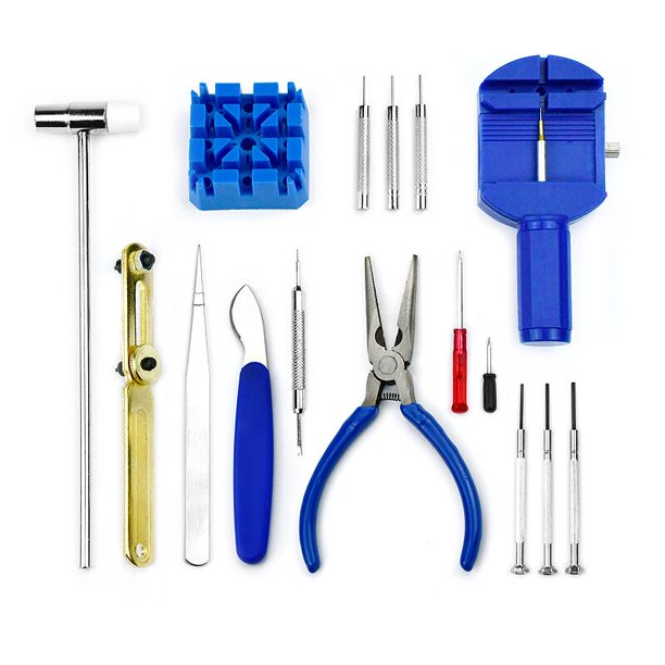 Watch Repair Kit,Watch Battery Replacement Tool Kit, Professional Watch