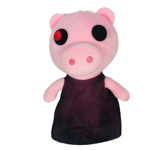 Muñeca de peluche Piggy Pink de 25 cm en algodón y felpa