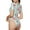 Cute Flamingo, variant on Cute Flamingo with Heart Womens One Piece Swimsuits Modest Tummy Control Bathing Suits Lace Up Slimming Swim Suit-Small