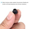 thumbnail image 4 of 10Pcs Snap Rubber Grommet Plug Mount Dia 6mm ID 3.5mm Seal Anti-Scratch for Electrical Box Cable Black, 4 of 6