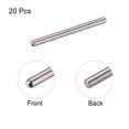 thumbnail image 3 of 1.5x20mm Dowel Pins, 20 Pack Round Head Flat Chamfered End Dowel Pin, 3 of 6