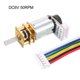 thumbnail image 2 of Motor de engranaje DC 6V 50RPM con encoder para medición de velocidad para avión modelo, 2 of 5