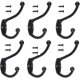 thumbnail image 1 of Ganchos Antiguos, 6 Percheros Retro, Ganchos Vintage kaili Sencillez, 1 of 5