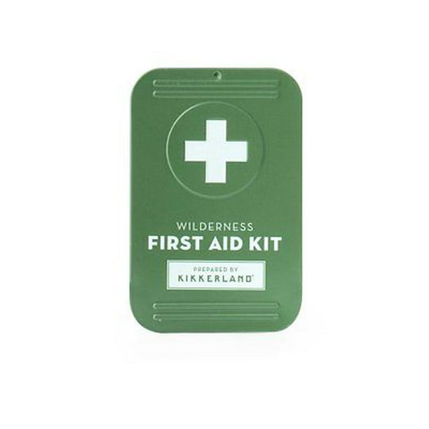 Kikkerland Wilderness First Aid Kit 32pc Set