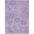 thumbnail image 2 of Addison Rugs Chantille Indoor/Outdoor Traditional Damask Lavender Washable Rectangle Rug, 10' x 14', 2 of 6