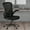 Black, variant on Flysky Mesh Office Chair 300lb, Ergonomic Home Office Desk Chair with Lumbar Support and Flip-up Arms, Black