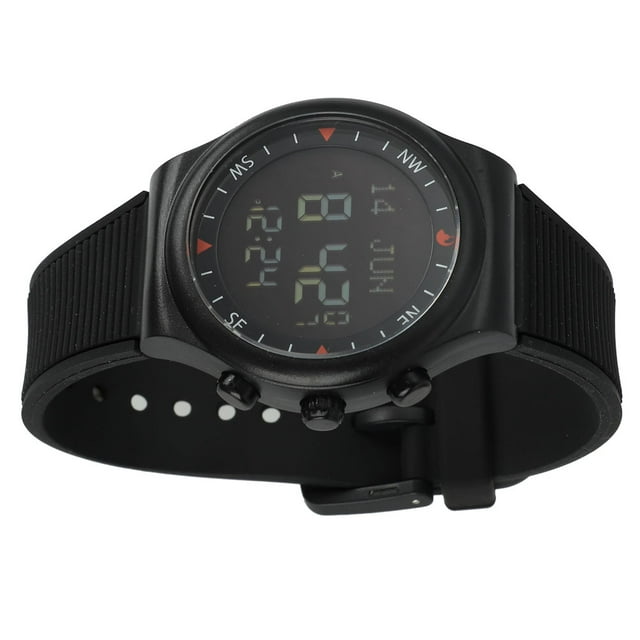 Black Watch, Stopwatch Prayer Watch, Compass Quality Materials Many Functions Family Wonderful Gift School For Home