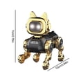 thumbnail image 3 of Lttoisl AGIUFGS Electric Robotic Dog Toy, Interactive Walking Robot Pet for Kids, Realistic Barking Sounds, LED Eyes, Engaging Holiday Gift, 3 of 8