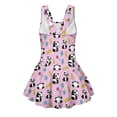 thumbnail image 5 of Tutolipy Girls One Piece Swimsuit with Skirt Bottom, Panda Sleeveless Tank Swimsuit, Breathable Soft Sleeveless Bathing Suit for Swimming Size 6-7 Years, 5 of 8