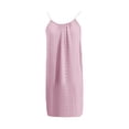 thumbnail image 6 of XinghaiYIDE Women Casual Dress, for Women Loose Summer Solid Tank Dress Hollow Out Beach Sundress Sleeveless Dresses, 6 of 6