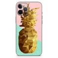 thumbnail image 2 of DesignSkinz Geometric Summer Pineapple v1 Full-Body Skin Decal Wrap Cover for iPhone 16 Pro, 2 of 9