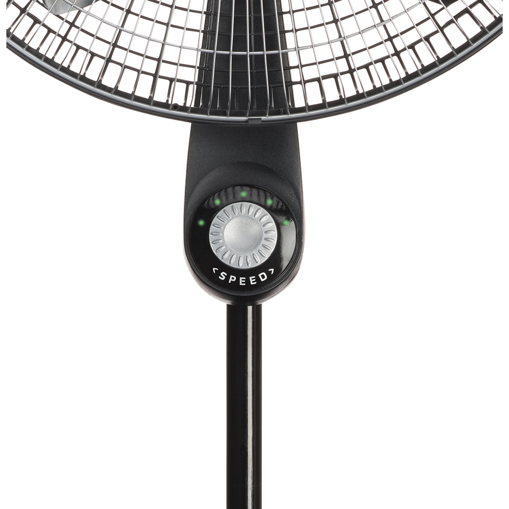 Lasko 18" 5-Speed High Performance Pedestal Fan with Remote, 54" H, Black, S18602, New - image 3 of 7