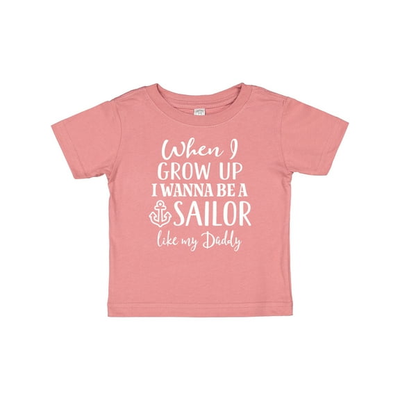 Inktastic Future Sailor Like Daddy Boys Baby T-Shirt