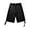 Black, variant on North 15 Men's Belted Clasic Cargo Pockets Twill Shorts-4550-Tmb-46