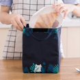 thumbnail image 3 of Insulated Lunch Bag Thickened Oxford Cloth Inner Aluminum Film Large Capacity Thermal Lunch Cooler for Working School, 3 of 5