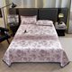 thumbnail image 1 of Fiudx Juego de Sábanas de Seda de Hielo, Material Fresco y Transpirable, Fundas de Almohada Suaves y Cómodas, Lavable a Máquina, Diseño Antideformación, Decoración para Dormitorio, Tamaños 250 X 230, 1 of 6