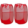 thumbnail image 1 of Laundry Hamper [2 Pack] Collapsible Pop Up Mesh Laundry Basket Laundry Bag Colla, 1 of 5