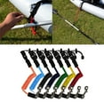 thumbnail image 2 of Trayknick Elastic Surf Canoe Kayak Paddle Coiled Leash Cord Safety Fishing Rod Lanyard, 2 of 13