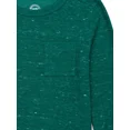 thumbnail image 2 of Wonder Nation Boys Long Sleeve Cozy Pocket T-Shirt, Sizes 4-18 & Husky, 2 of 3