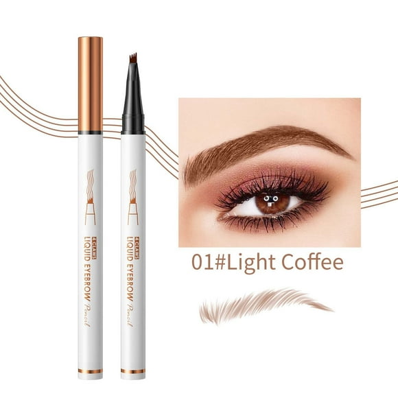 DYD Ultra Fine Four Pronged Water Eyebrow Pencil Long Lasting Water Proof Sweat Proof And Non Proof Liquid Eyebrow Pencil With Four Prongs For Wild Eyebrows 1ml