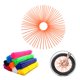 thumbnail image 1 of Envolturas para radios de rueda COBIKE 23 cm Naranja – Pack de 72, 1 of 9