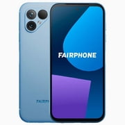 Fairphone 5 Dual-SIM 256GB ROM + 8GB RAM (Only GSM | No CDMA) Factory Unlocked 5G Smartphone (Sky Blue) - International Version