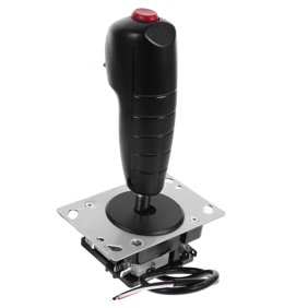 NICEXMAS Game Controller Flight Stick Durable Joystick for Enhanced Flight Simulation