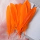thumbnail image 1 of XmhyTop-A 100 plumas ligeras y flexibles, perfectas para una decoración elegante del hogar, tarjetas de felicitación hechas a mano y accesorios bohemios (naranja), 1 of 4