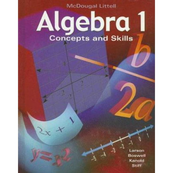 Pre-Owned Algebra 1: Concepts and Skills (Hardcover) 0618050515 9780618050512