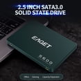 thumbnail image 2 of EAGET S600 SSD 2.5 inch SATA 3.0 256GB Solid State Drive High Speed Reading Writing SSD for Laptop Desktop Computer, 2 of 8